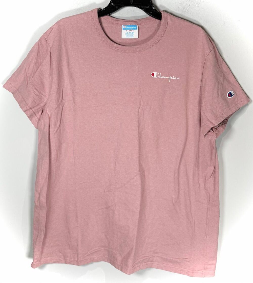 Champion pink tee size XL